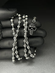 Colier Craniu, din otel inoxidabil 70cm