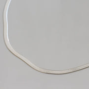 Colier Snake, Argintiu 3.5mm