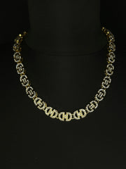 Colier CD Auriu, din Inox inoxidabil