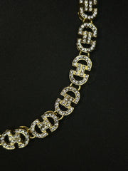 Colier CD Auriu, din Inox inoxidabil