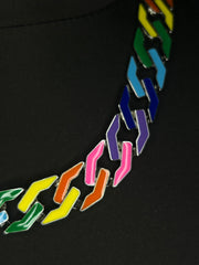 Colier Culori, din otel inoxidabil