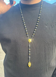 Colier Valuxy Craniu, din otel inoxidabil 70cm Auriu