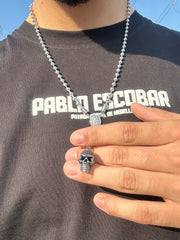 Colier Craniu, din otel inoxidabil 70cm