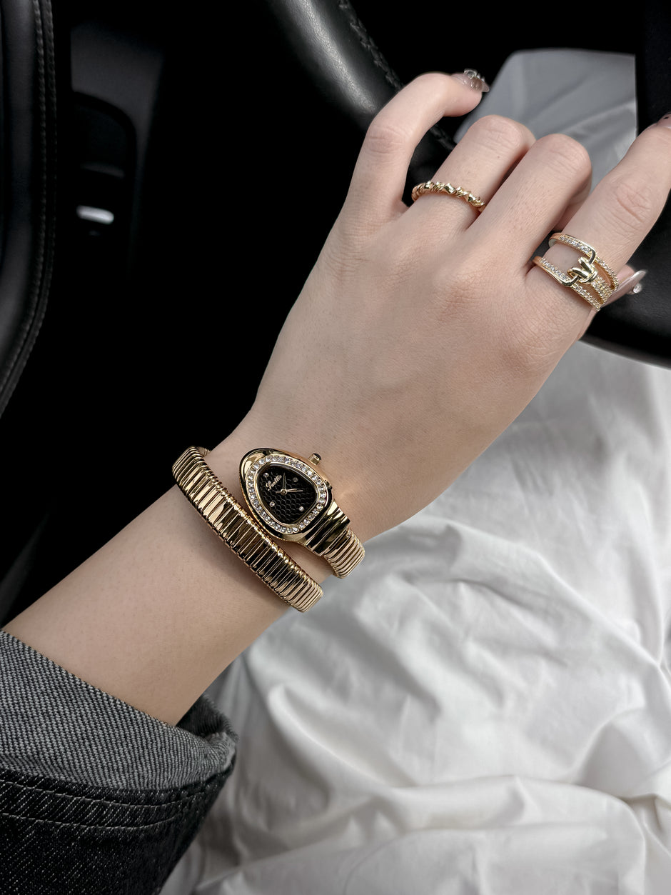 Ceas Bijou Serp – Rose Edition | Valuxy