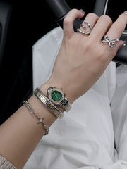 Ceas Bijou Serp – Mix Green Edition | Valuxy