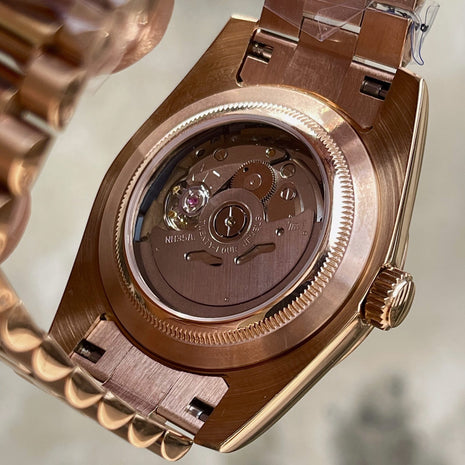 CEAS SEIKO DATEJUST- ROSE CHOCOLATE
