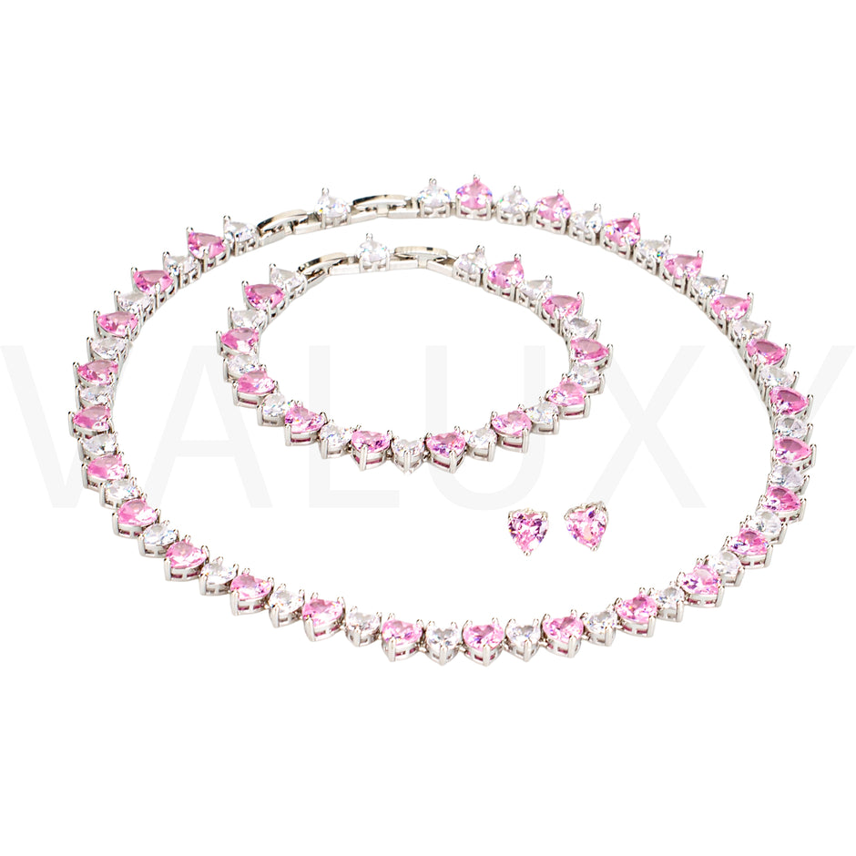 Setul Pink Hearts