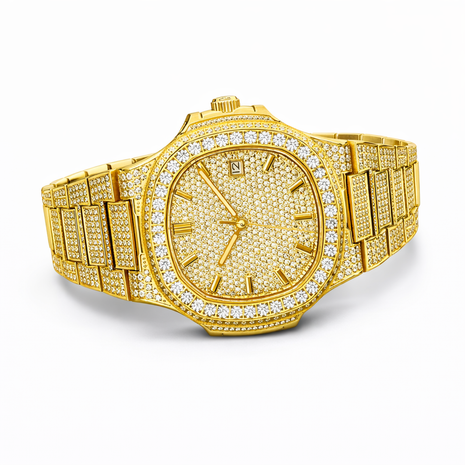 Ceas Nautilus - Automatic Iced Full Moissanite VVS