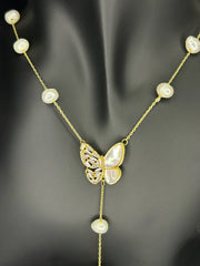 Colier Perle fluture