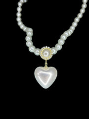 Colier Perle Inima