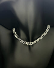 Set Cuban Argintiu 7mm