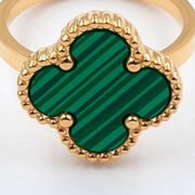 Inel Van Luxy Green Reglabil