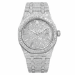 Ceas Oak - Automatic Iced Full Moissanite VVS