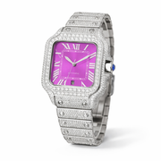 Ceas Santos Clean Dial - Automatic Iced Full Moissanite VVS