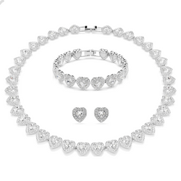 Set Heart Angelis Silver