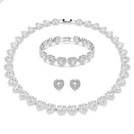 Set Heart Angelis Silver