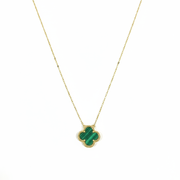 Lant Trifoi  Verde Din Aur 18k
