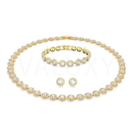 Set Angelis Colier & Bratara & Cercei Gold