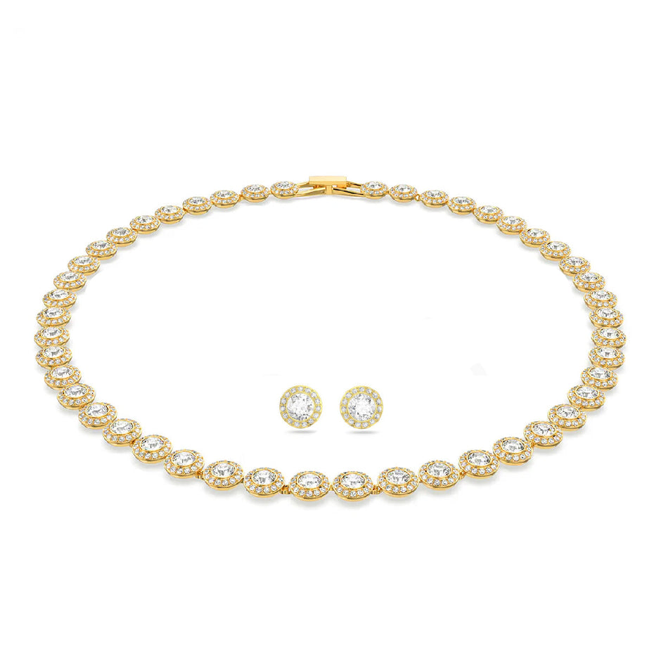Set Angelis Colier & Bratara & Cercei Gold