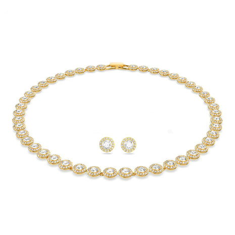 Set Angelis Colier & Bratara & Cercei Gold