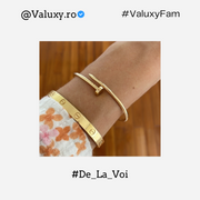 Bratara Cui Fara Pietre din Oțel Inoxidabil