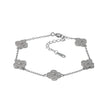 Bratara Trifoi Argint 925 cu Pietre 10mm
