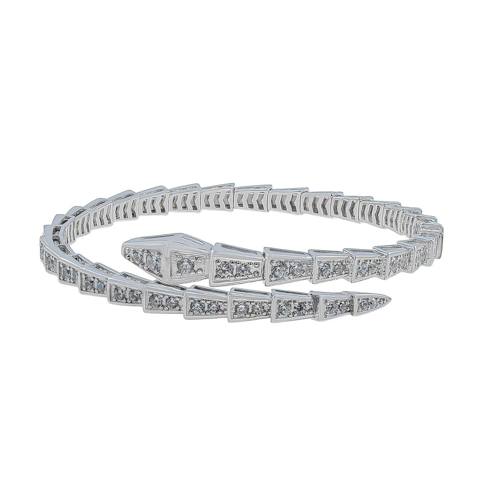 Bratara Serpentine Crystal