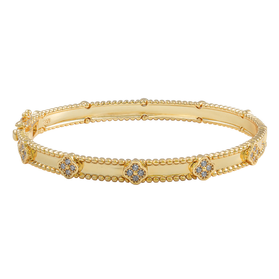 Bratara Clover Bangle