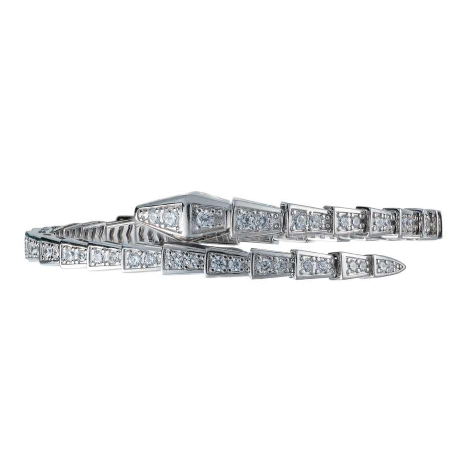 Bratara Serpentine Crystal