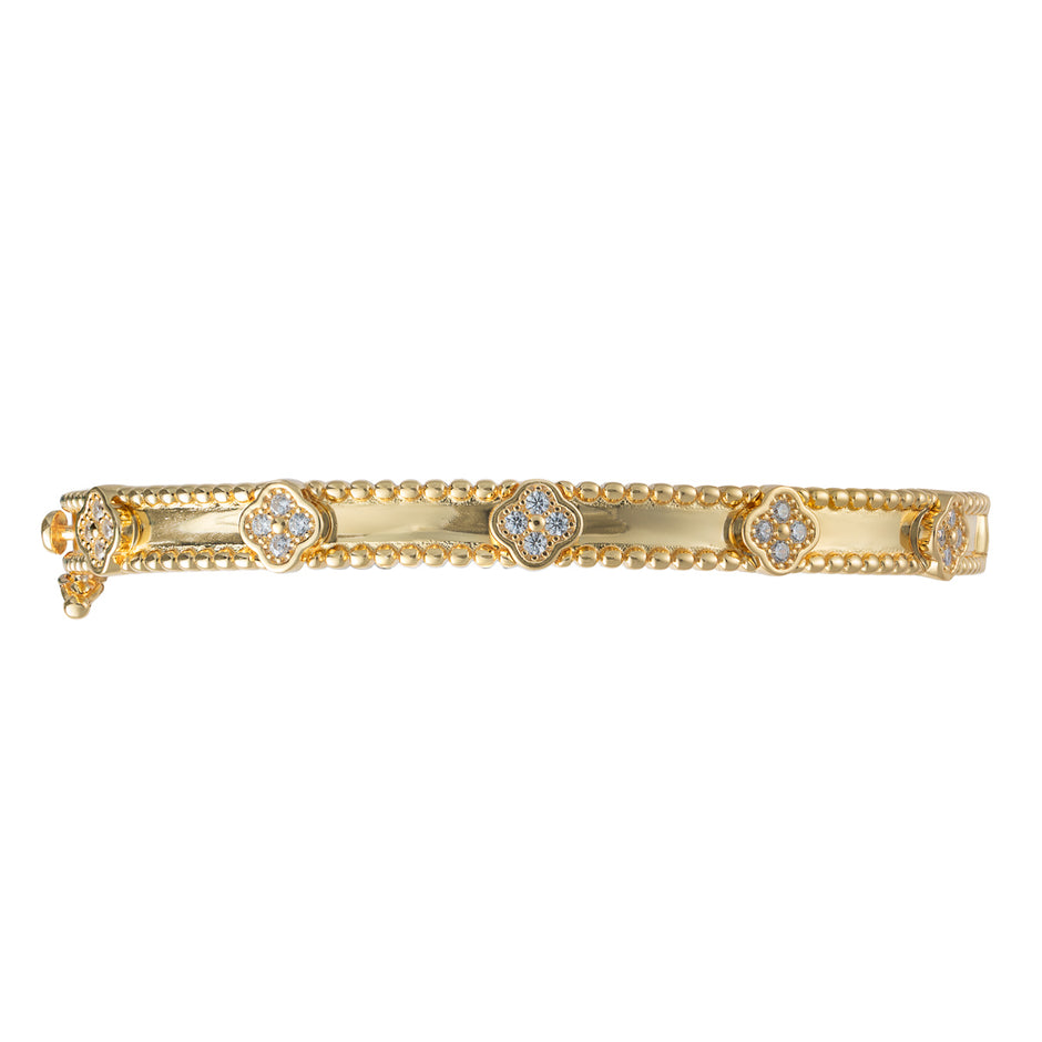 Bratara Clover Bangle