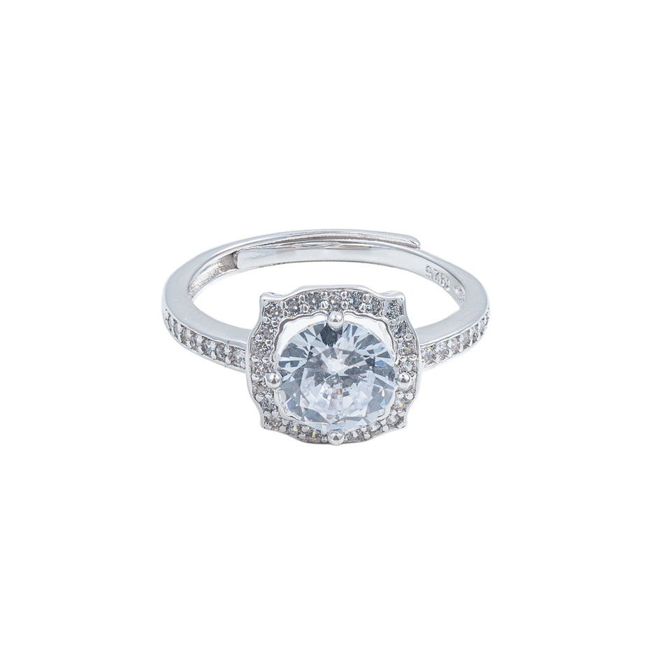 Inel Round Halo