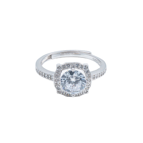 Inel Round Halo