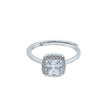 Inel Cushion Halo