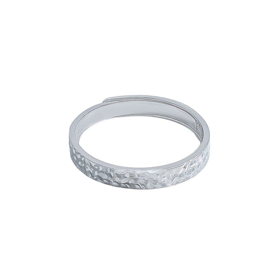 Inel Hammered Band