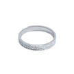 Inel Hammered Band