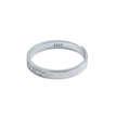 Inel Hammered Band