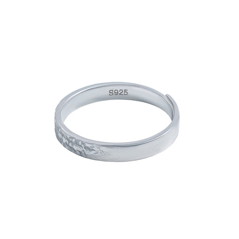 Inel Hammered Band