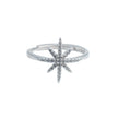 Inel Starburst Pave