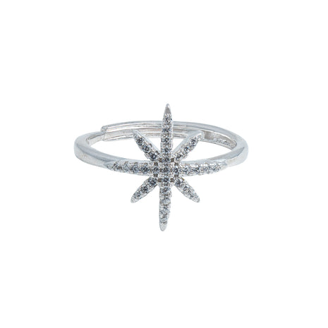 Inel Starburst Pave