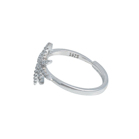 Inel Starburst Pave