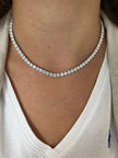 Set Tennis Silver 4mm