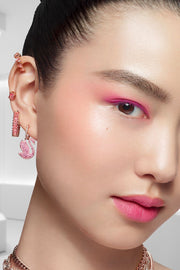 Set Lebada Icon Rose Pink Colier Cercei