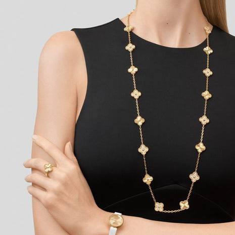 Colier Van Luxy Gold 80cm