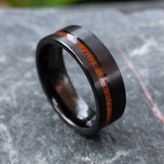 Inel Valuxy Steel cu Lemn