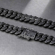 Colier Cuban Chain Negru