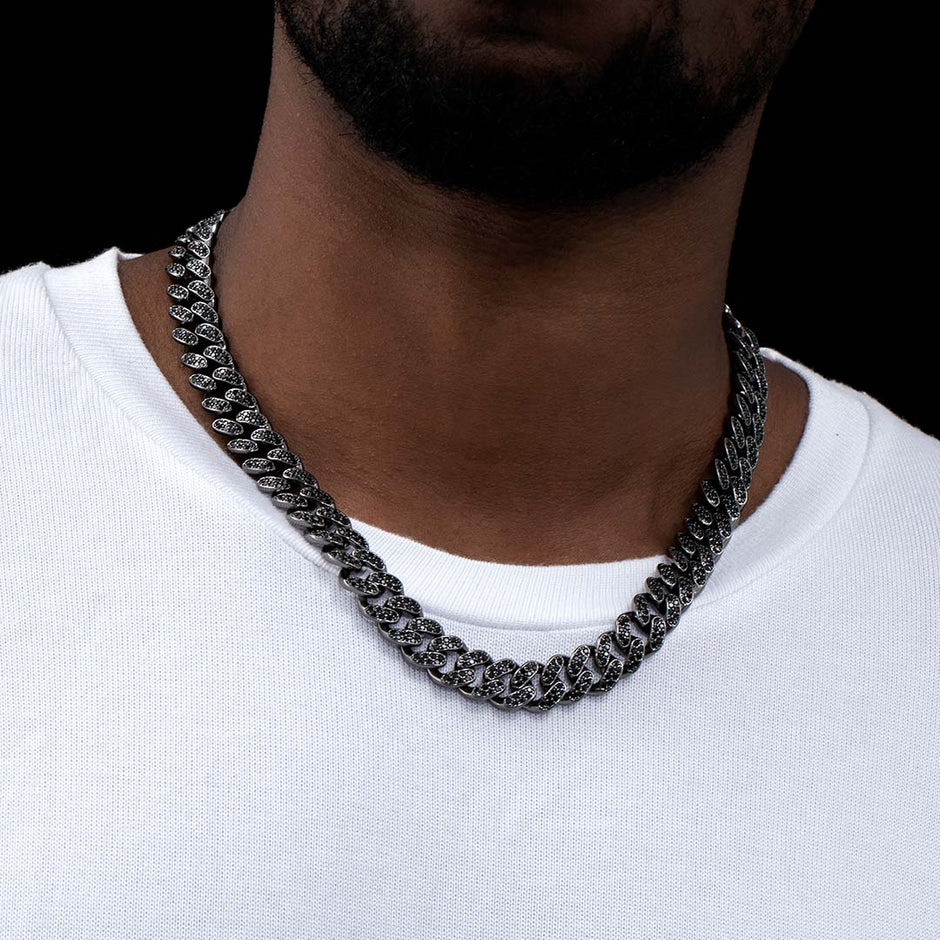 Colier Cuban Chain Negru