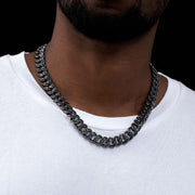 Colier Cuban Chain Negru