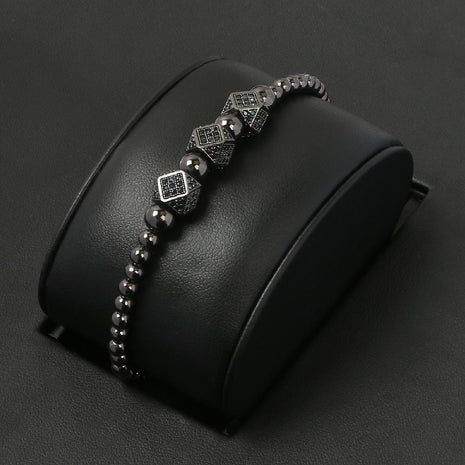 Bratara Black Diamond Dices Gold